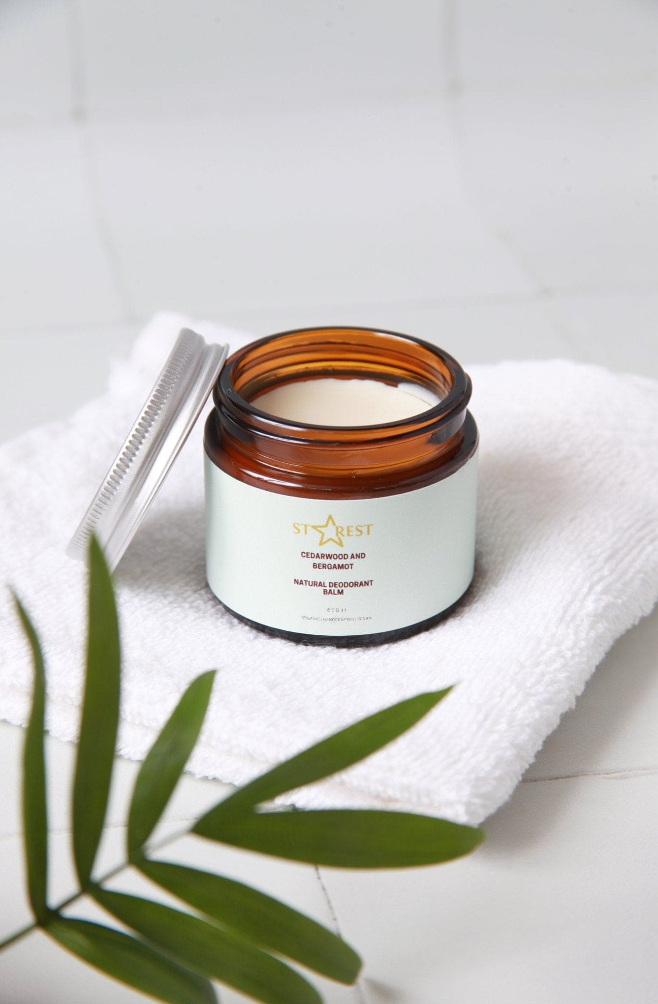 Cedarwood and Bergamot Deodorant Balm - Starest