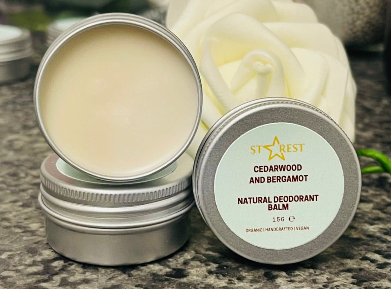 Cedarwood and Bergamot Deodorant Balm - Starest