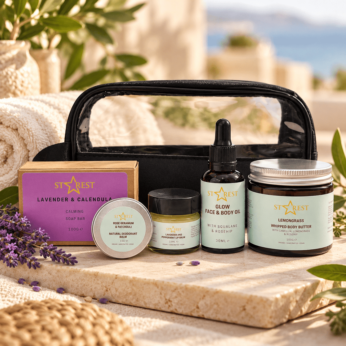 Glow & Go Travel Skincare Essentials - Starest