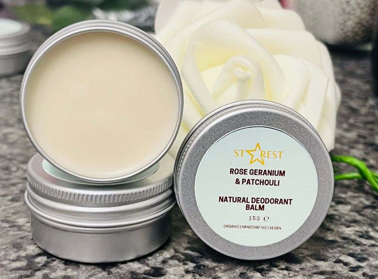 Rose Geranium and Patchouli Deodorant Balm - Starest